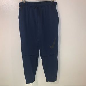 Men’s XL Nike Dri-fit Navy Blue Joggers